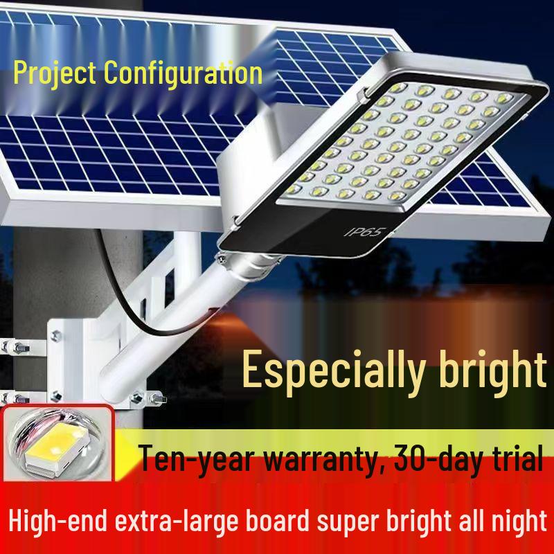 High-Power Ultra Bright Outdoor Solar Street Light with Rain and Lightning Protection