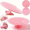 Soft Silicone Facial Cleansing Brushes - Fragrance-Free, Deep Exfoliation & Pore Cleaning for Acne-Prone Skin, Essential Face Care Accessories