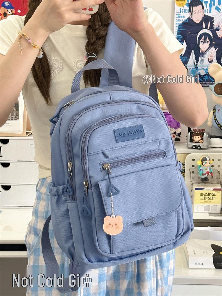 Niche Japanese-Style Large Capacity Backpack for Girls and College Students