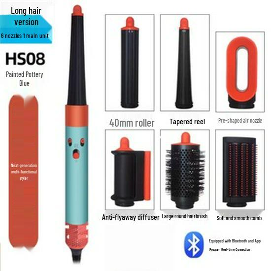 Leafless High-Speed Ionic Hair Dryer Gift Set - Constant Temperature Care