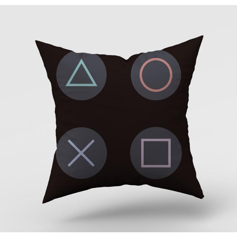 Game Controller Button Pillow Case Home Sofa Pillow Cushion Cover