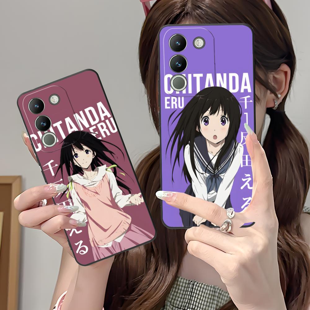 Hyouka Chitanda Matte TPU Handyhülle für VIVO Y77 76 75 74 73 72 58 56 55 51 50 38 36 Y19 Y18 Y03 Y01 5G Buntes Cover