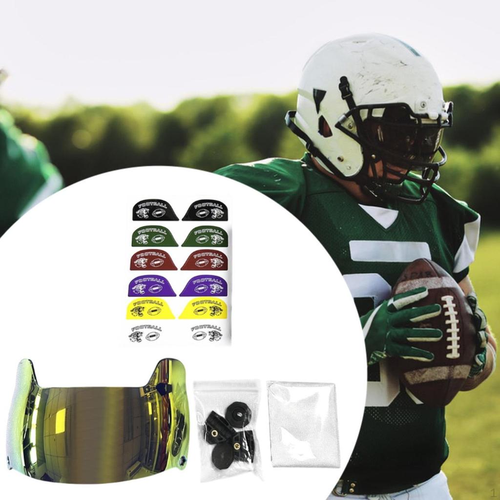 American Football Visor Face Mask Facial Protection for Adults Youth Helmets