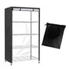 Mesh PVC Storage Shelf Cover For 48L X 18W X 72H With 3 Way Accessibility