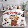 Set Biancheria da Letto Ace Ventura Pet Detective Moda Singolo Gemello Matrimoniale Queen King Size Set Letto Lenzuolo Copripiumino Set per Camera da Letto Bambini