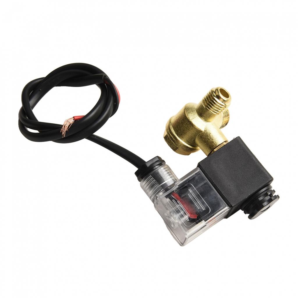Compact Design Air Compressor Check Valve Solenoid Valve