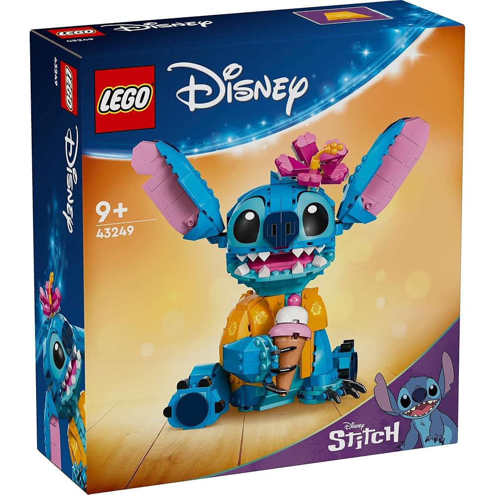 LEGO Disney Stitch Building Set 730 Pieces Toy for Kids Ages 9-11 Block Play