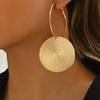 Fashionable and Creative Circular Geometric Earrings, Suitable for Wearing on Various Festivals, Daily Travel, Gatherings, and As Gifts