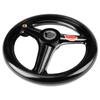 1pc Black 3spoke Plastic Hand Wheel with Revolving Handle for Milling Machine