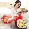 20cm Kawaii Simulation Food Sushi Plush Toys Stuffed Doll Pillow Cushion Cute Home Decor for Kids Children Girls Adults Fun Gift