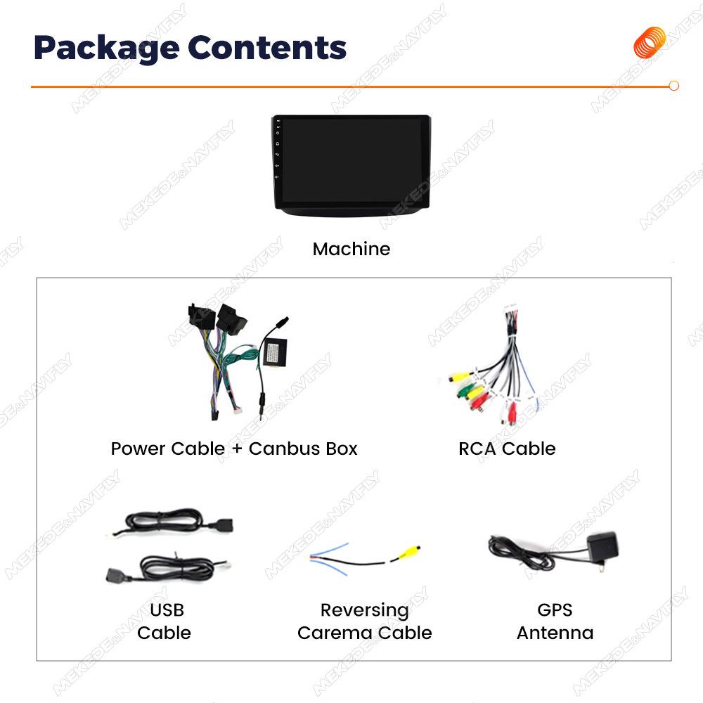 Mercedes-Benz Vito 2010-2015 ile uyumlu: Android Araç GPS Navigasyon MP5 Bluetooth Oynatıcı Carplay ile.