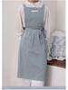 Nordic Quality Korean Style Canvas Kitchen Apron