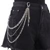 Pants Chain Punk Jeans Chain Wallet Jewelry Unisex Trousers Ornament Aesthetic Metal Chain for Party/Daily Wear
