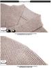 Men's Thick Knit Half-High Collar Sweater - Warm Threaded Base Layer for Autumn/Winter