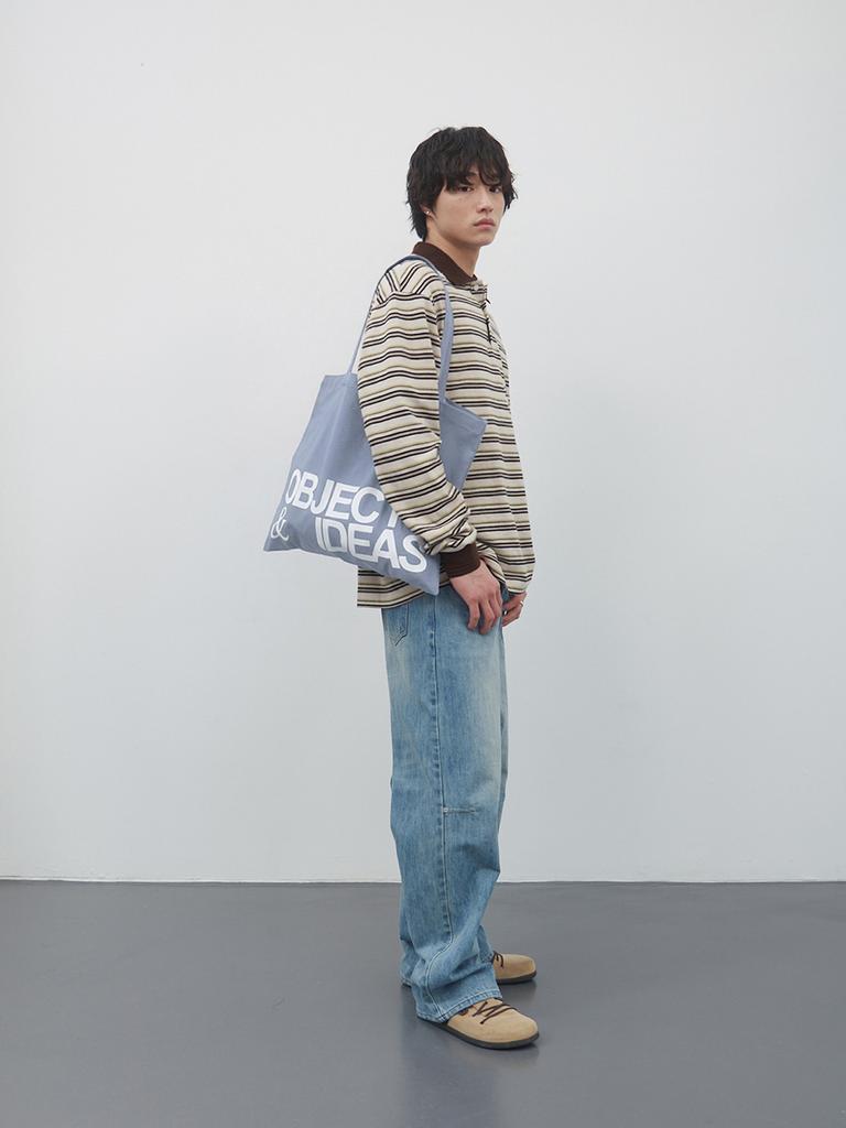 Kijun Men Objects&Ideas Tote Bag Sky Blue