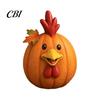 Resin Desktop Statues for Fall Artificial Pumpkin Decor, Cute Animals Decorative Pumpkins, Thanksgiving Pumpkins Rustic Indoor Decor Figurine,