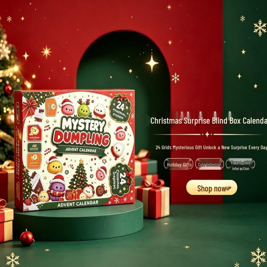 2026 Christmas Advent Countdown Blind Box Calendar