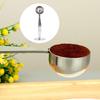 Pressed Bottom Coffee Tamper Spoon 15 ML Capacity Coffee Powder Spoon  Coffee Grinding
