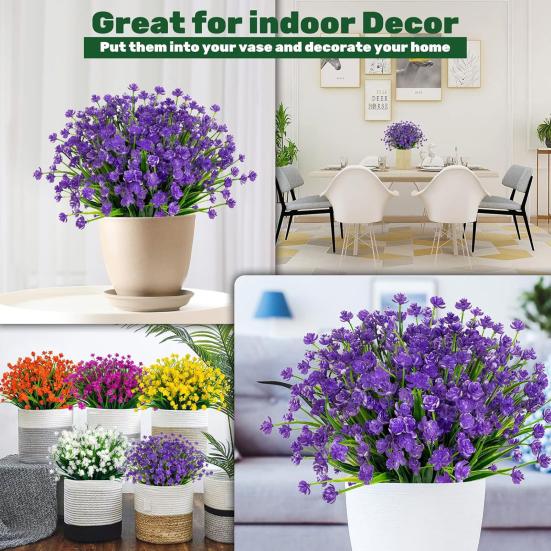 Artificial Camellia Bundle Realistic Faux Camellia Blooms Fake Flowers Bunch for Dining Table Decor Home Office Wedding Party Decoration