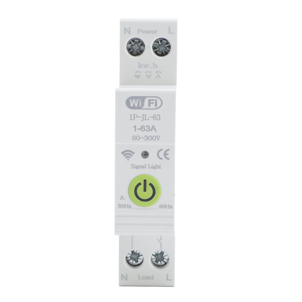 JT Type WIFI Metering Circuit Breaker 163A Wireless Remote Control WIFI Circuit Breaker 80300V