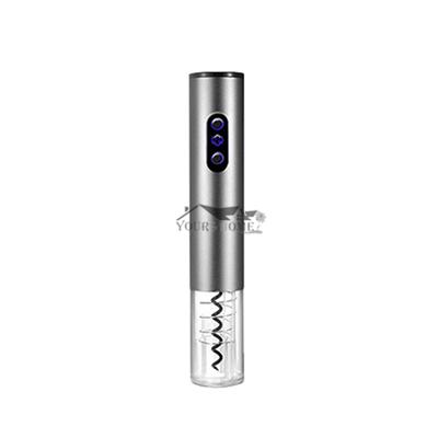 

Автоматический открыватель для винных и пивных бутылок, набор штопоров, электрический штопор с резаком для фольги, 3 цвета, барные принадлежности серебряный