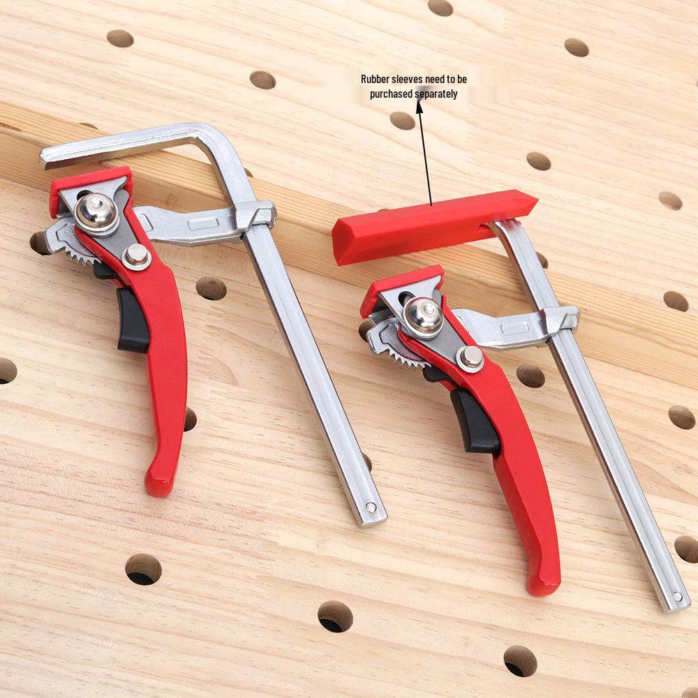 Quick Ratchet Track Clamp Compatible with Festo & Makita for Woodworking