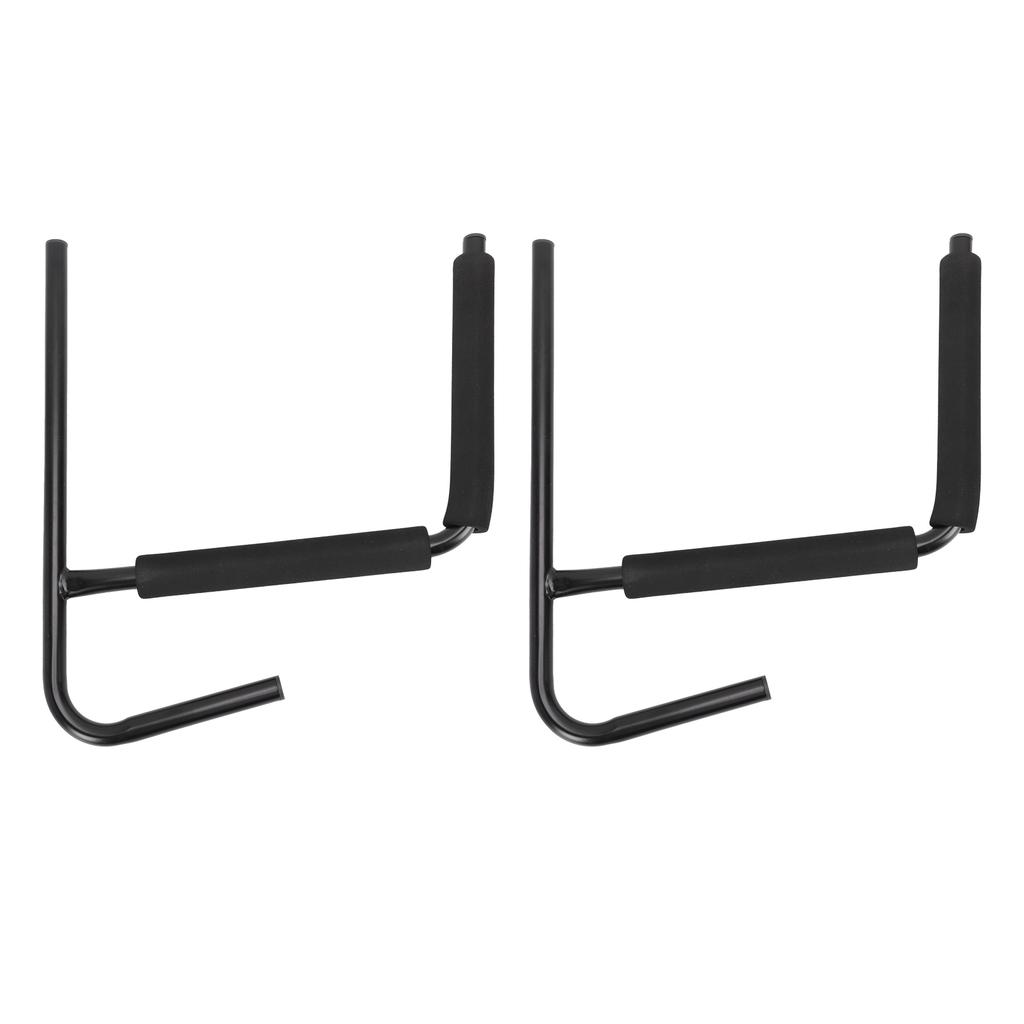 2pcs Kayak Storage Rack Wall Mount Kayak Hooks for Garage Utility Storage Hangers for Canoe Surfboard Ladders
