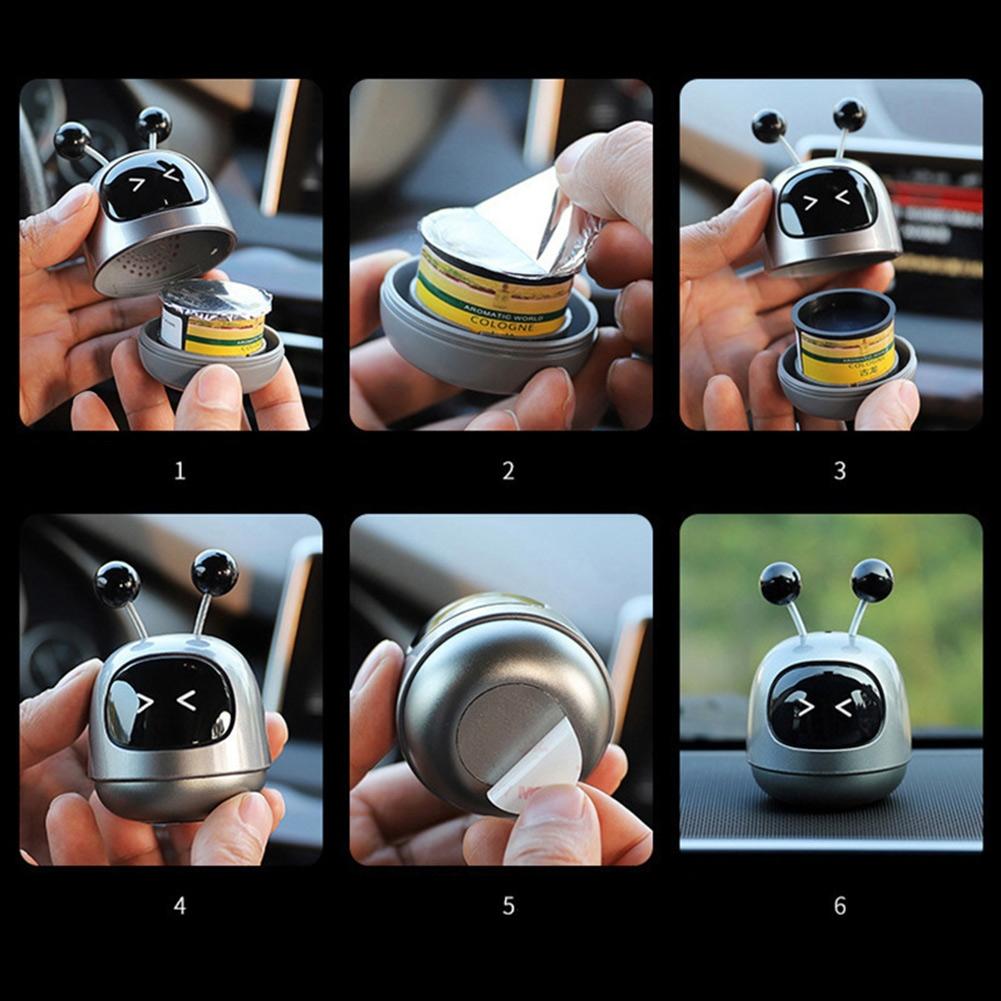 Anime Shaking Robot Car Center Console Decoration Interior