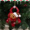 Santa Snowman Pendants Xmas Tree Ornaments Hanging Doll Craft Decor Supplier Christmas Decorations for Home Kids Gift