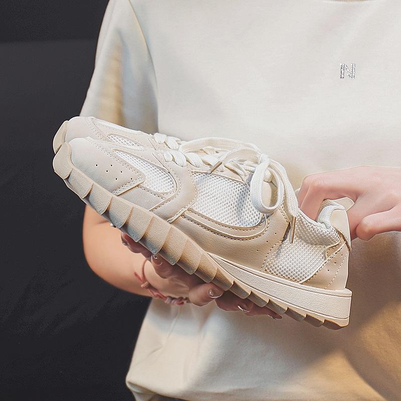 Cortez Female Summer New Flat Breathable Sneaker Fashion Clunky Sneakers Female Versatile Platform Shoes