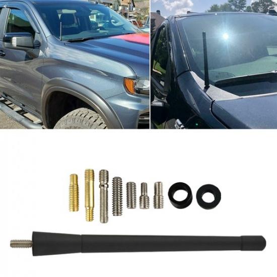 7" Short Antenna Radio Mast For 2001- Jeep Wrangler Unlimited/Gladiator