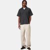 Carhartt WIP Loose Fit Straight Leg Zipper Comfortable Simple Casual Pants Men Bottoms I034809-2LP-4J