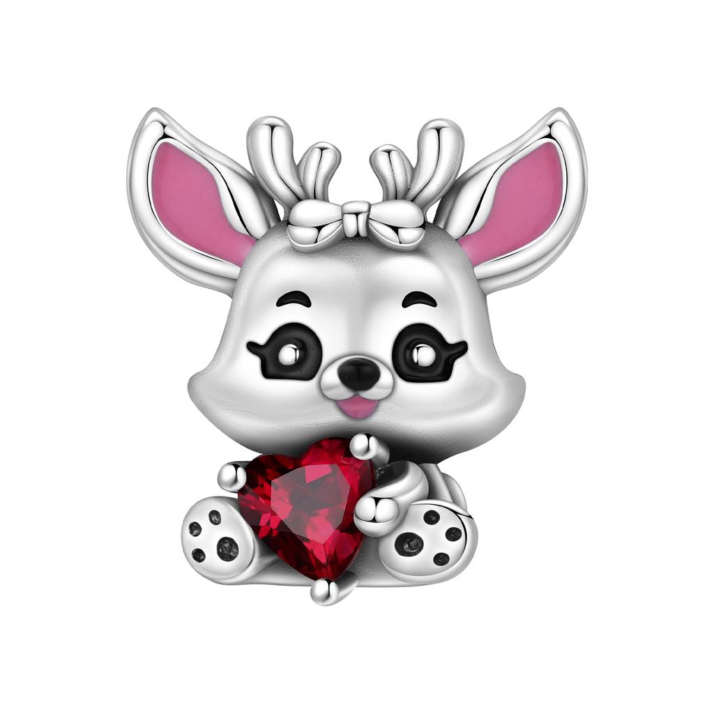 Orstarry 925 Silver Blue Hat Penguin Beads Charm Bracelet DIY Jewelry Trendy Gifts for Party