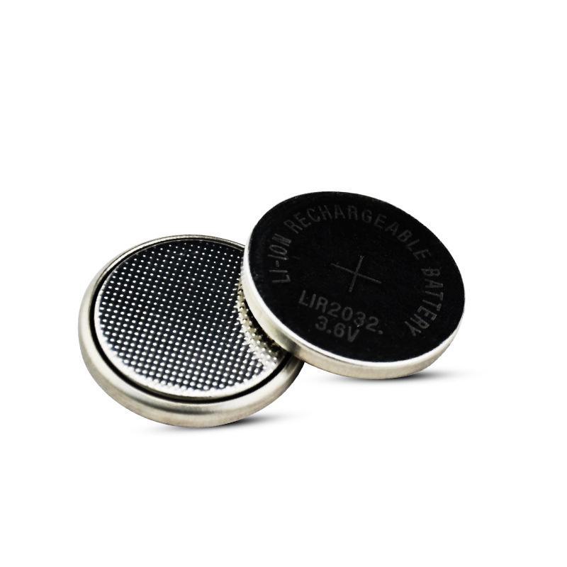 

LIR2016 3,6 В аккумуляторная батарейка-таблетка — заменяет CR2016 для автомобильных ключей, перезаряжается до 500 раз LIR 2032