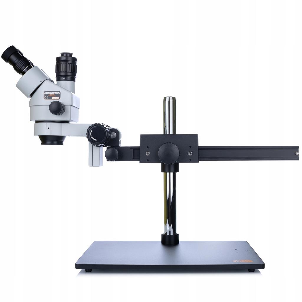Rosfix Mikroskop Stereoskopowy Trinokularowy Pavo Pro MSPP-T-UDMS1 – Zakres Powiększenia 7x-270x | Oświetlacz 56xLED | Soczewka 0,5x