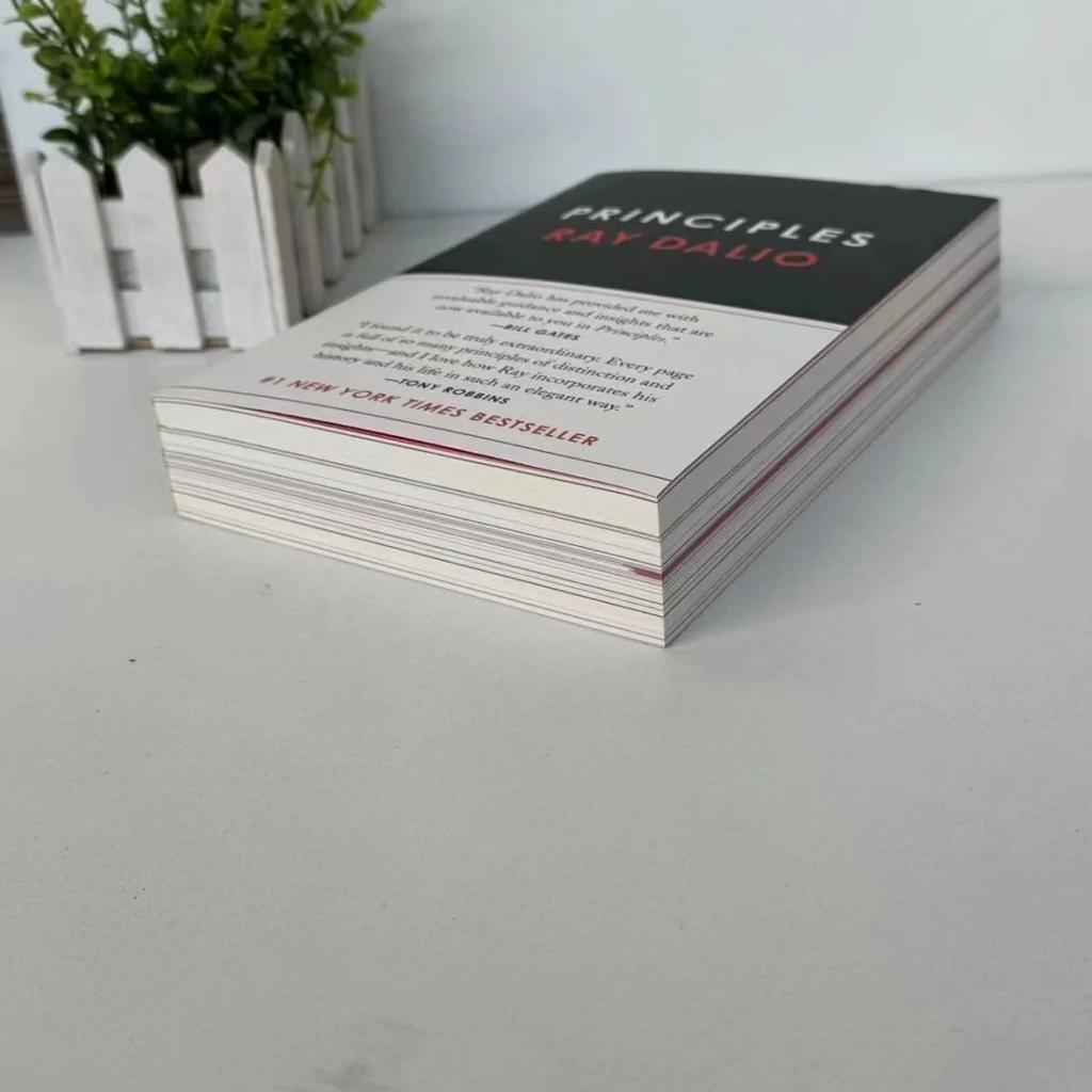 Principi di Vita e Lavoro di Ray Dalio Libri di Gestione Aziendale #1 Bestseller in Inglese Copertina Flessibile Premium