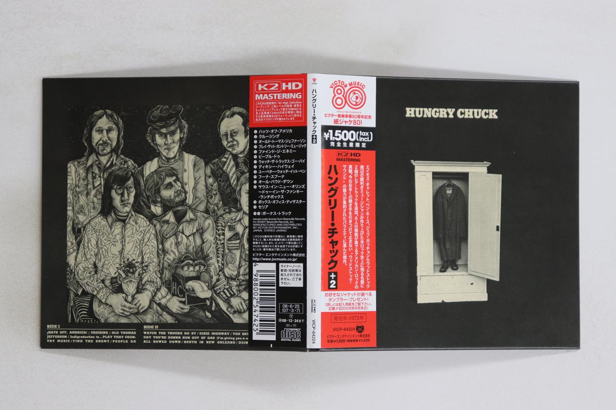 

CD HUNGRY CHUCK - Hungry Chuck VICP64224 Bearsville 2008 Japan Obi Rock Used
