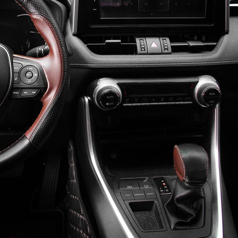 Onami Toyota RAV4 Harrier 80 Series Steering Wheel Shift Grip Cover Shift Knob Cover