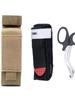 Portable Multifunctional MOLLE Medical Scissors & Tourniquet Storage Pouch