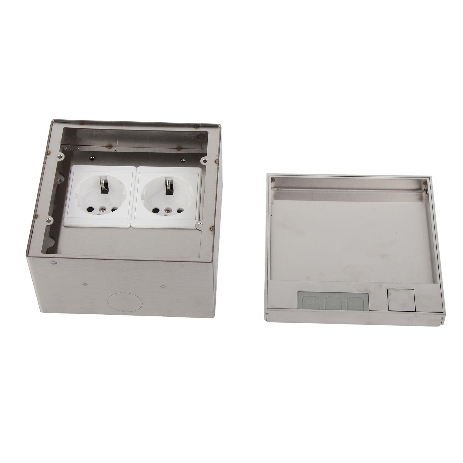 

Power Strip Dual Standard Sockets Connection Box Outlet Socket Receptacle AC