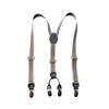 Y Shaped Elastic Suspenders For Adults AntiSlip Design Durable Rubber Classical Retro Style Adjustable 2.5cm Width
