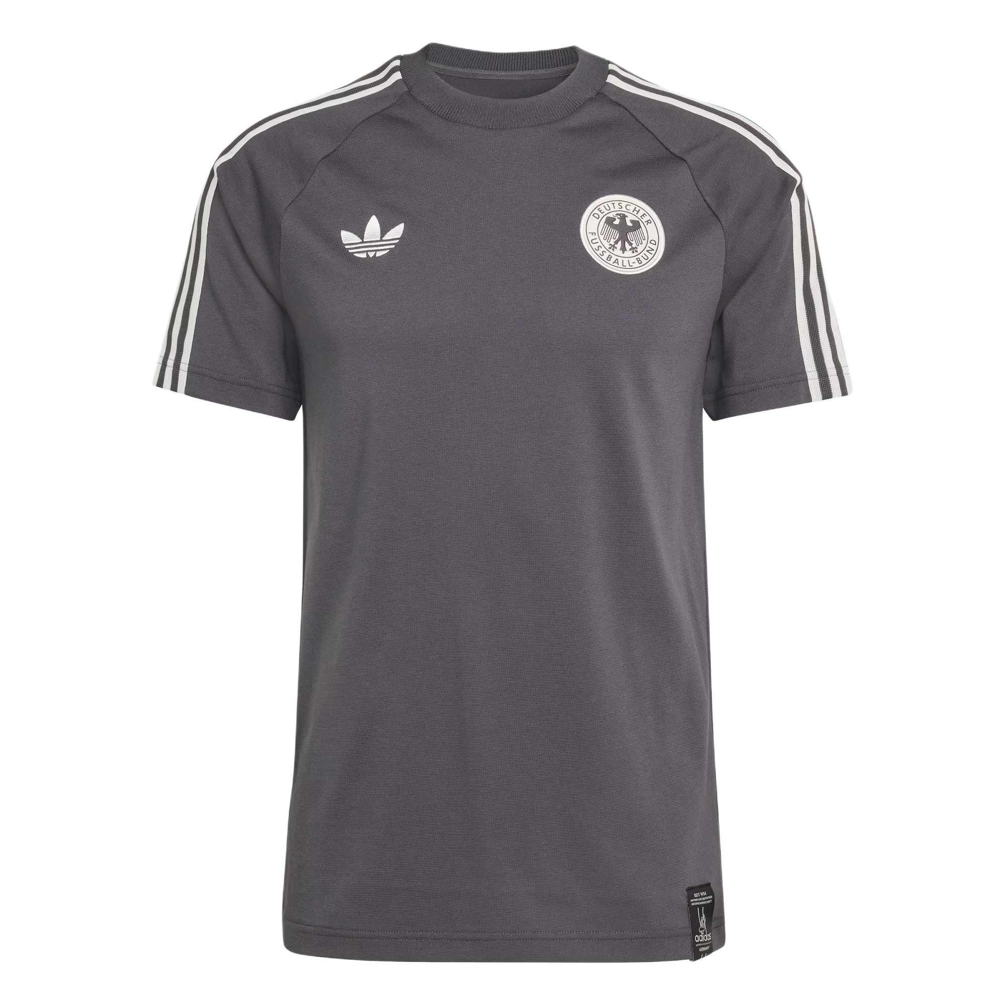 Adidas Originals Crew Neck Pullover Three Stripes Short Sleeve T-Shirt Men Tops KG5097 S