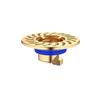 Brass Floor Drain Core with Large Filter Screen for Bathroom Sewer Anti Odor and Backflow Prevention Suitable for Standard Drain Pipes