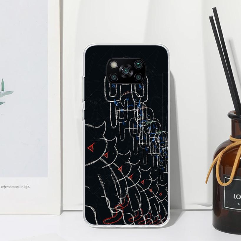 Bnad R-Radiohead Phone Case For Xiaomi Poco X7 X6 X5 M7 M8 Pro F7 Ultra Redmi 15C 15 13C 13 12C 12 10 10C 10A Art Fundas Poco X7
