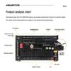 AIMOXUN Compatible Mitsubishi FX3U Series PLC Industrial Control Board with Analog