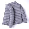 2026 Herren Slim Fit Leichte Kapuzen-Daunenjacke - Wintermode Lässige Oberbekleidung
