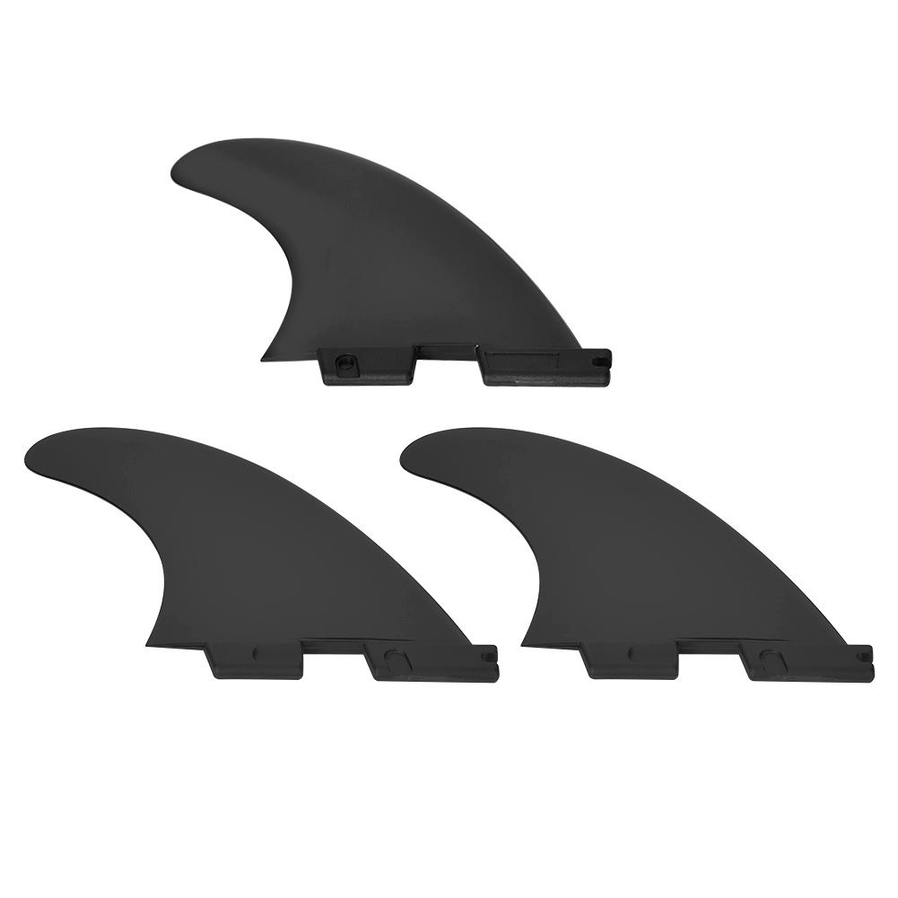 

Набор из 3 штук FCS2 G5 Нейлоновый пластик Черный Профессиональный плавник для хвоста серфборда Гибкий для серфинга