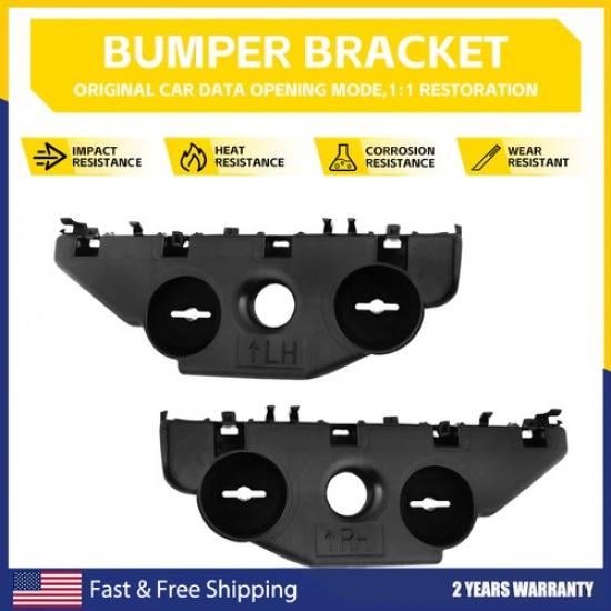 For 2016-18 Nissan Altima Front Sedan Bumper Cover Kit Mounting Bracket Support