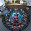 Undersea Kingdom Round Area Rug Under Office Chairs Bedroom Living Room Home Decor