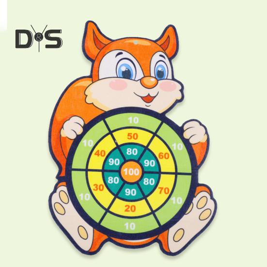 Țintă cu Animale pentru Copii Minge Lipicioasă Sigură Distracție în Interior/Exterior Joc de Coordonare Concentrare Jucărie Cadou pentru Petrecere în Familie